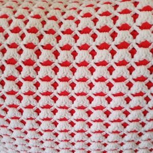 Reversible Afghan hand Crochet